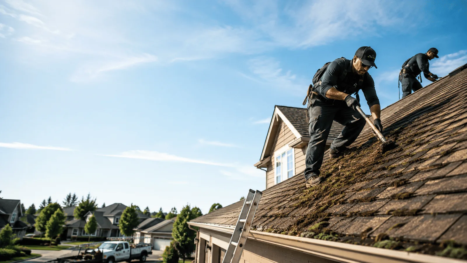 Roof Moss Removal in Barstow, CA near me
